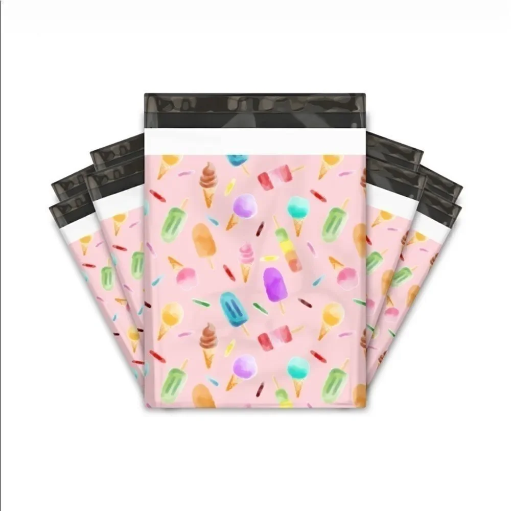 Poly Mailers MIX JEANS 10x13 21 pieces 21 stickers